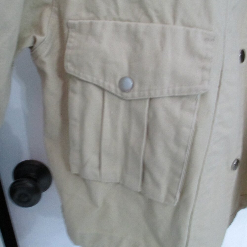 Cropped barn jacket - image 4